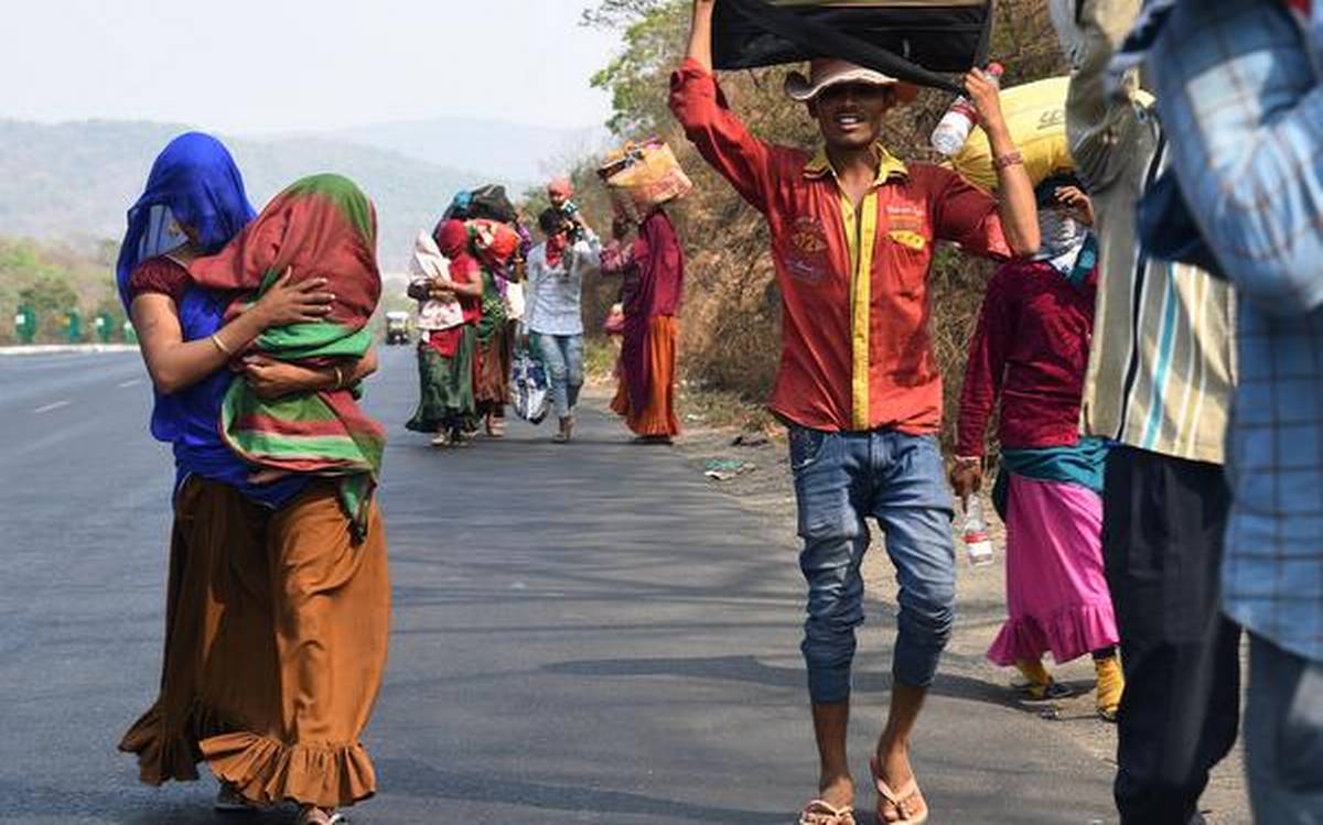 in-photos-migrant-workers-across-india-journey-back-home